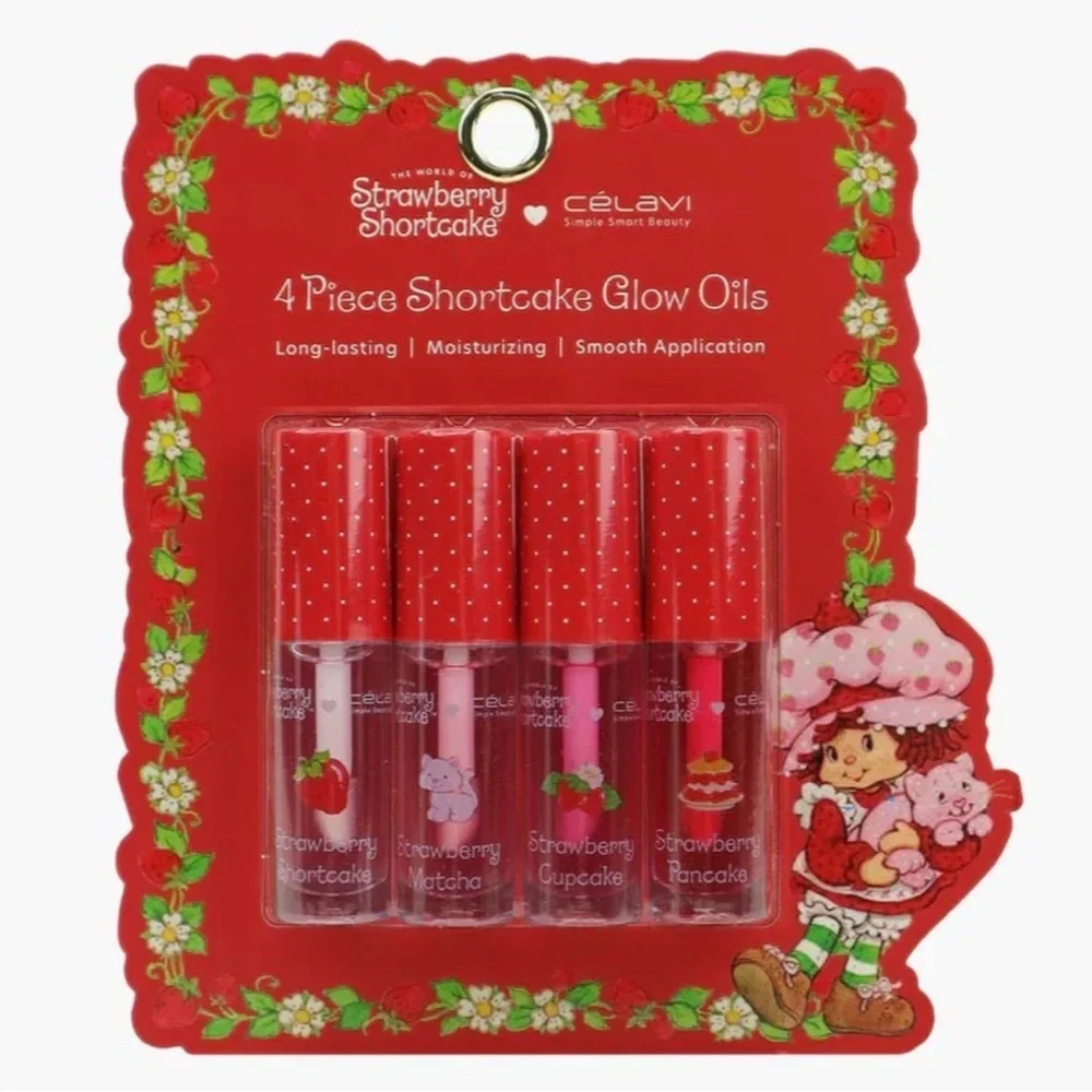 Celavi - Strawberry Shortcake Lip Oil Set